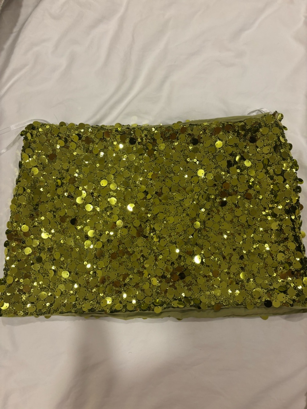 superdown Green Sequin Mini Skirt